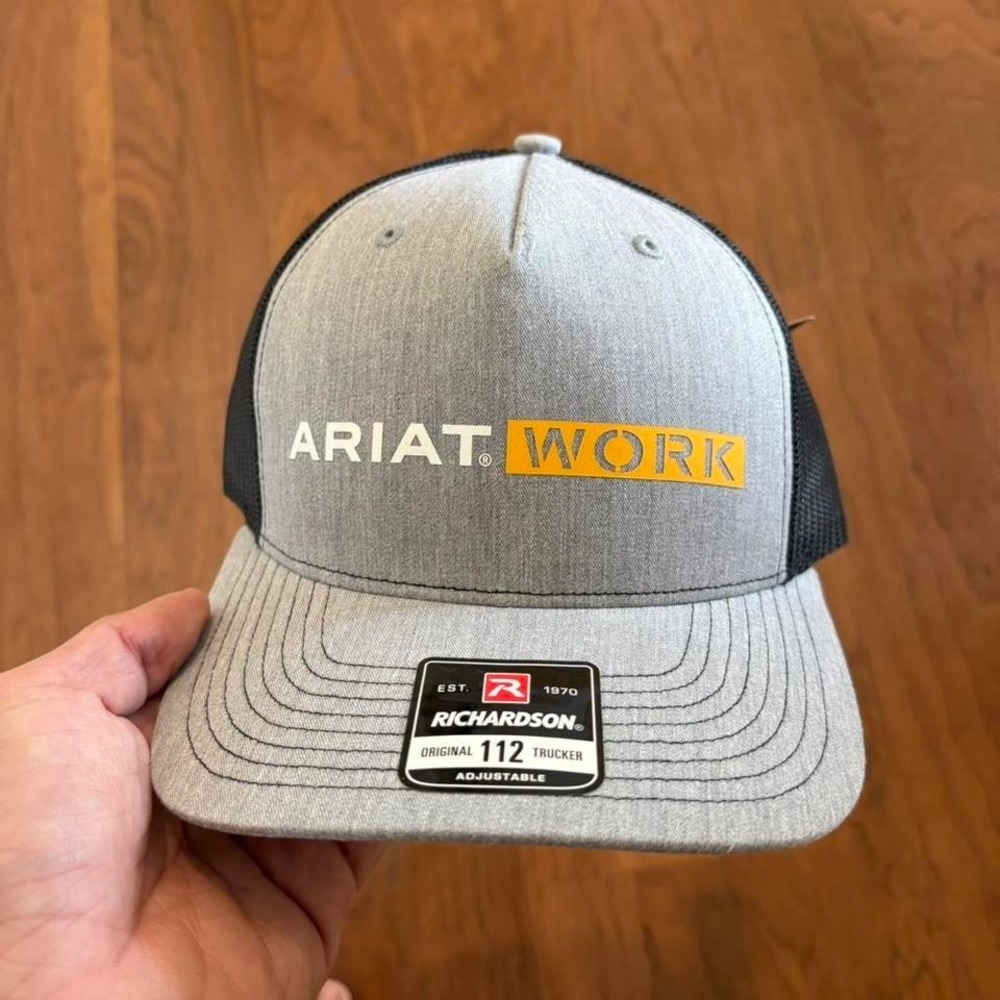 Ariat Men's Work Richardson 112 Trucker Cap
